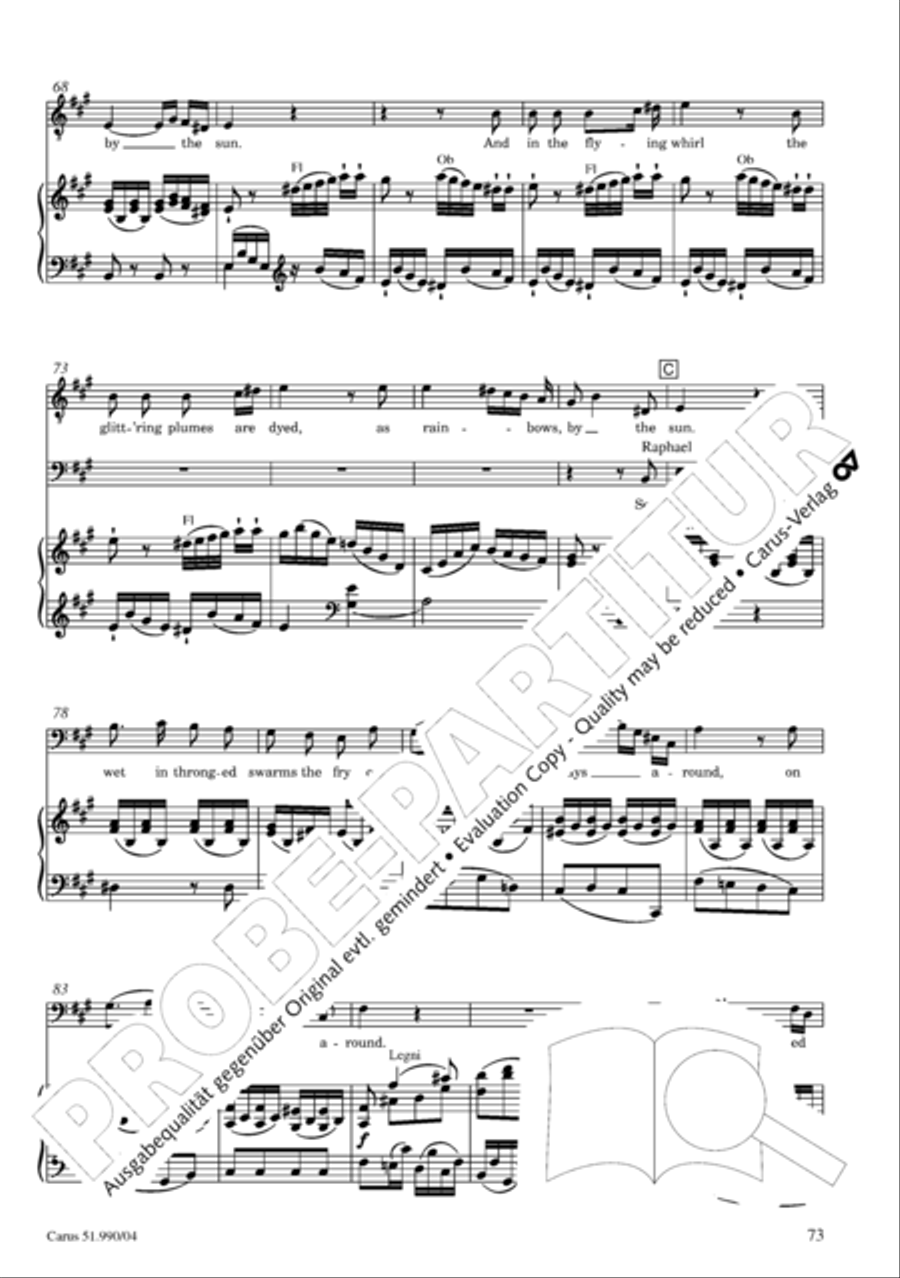 The Creation 4-Part scores gallery preview page 74