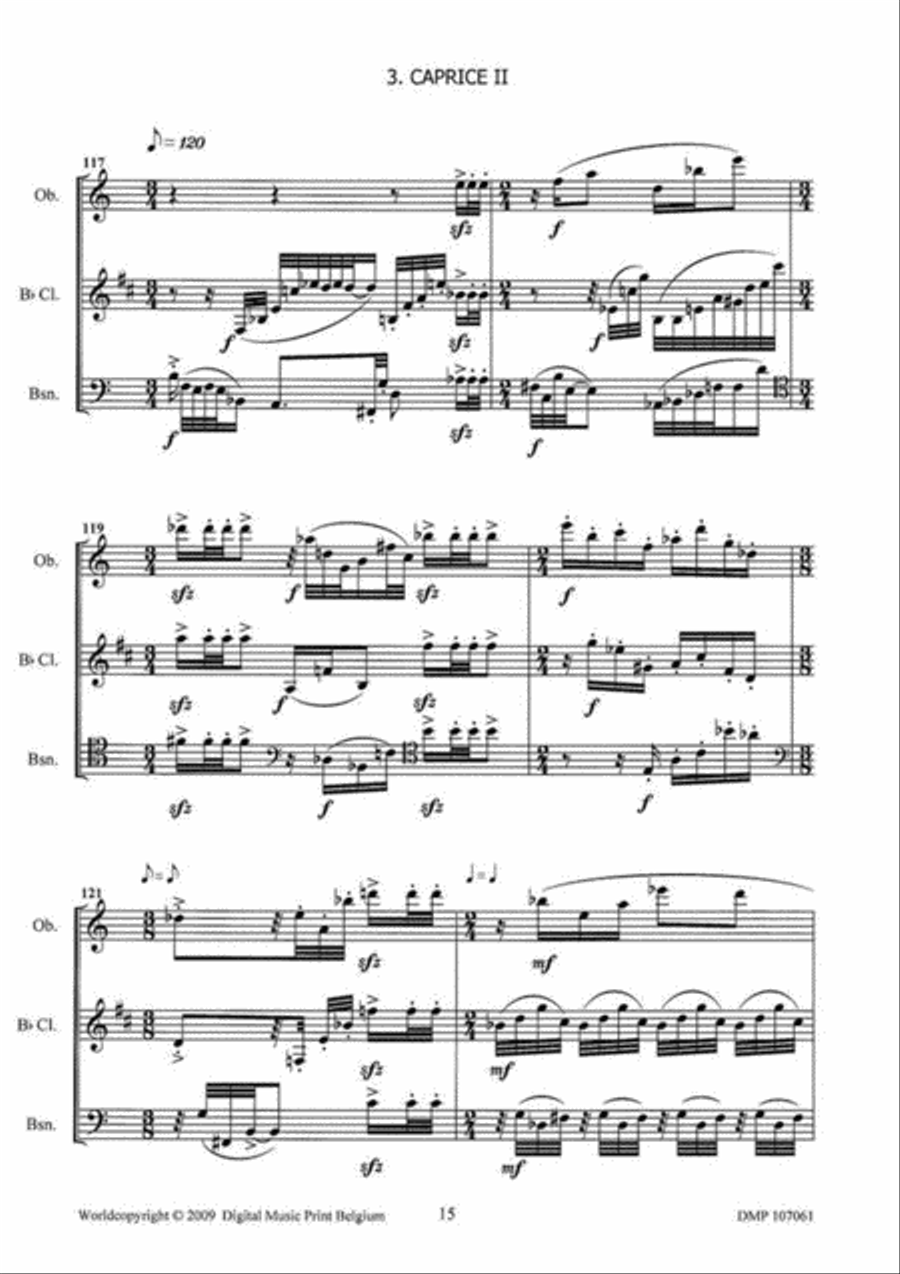 Trio Bassoon scores gallery preview page 5