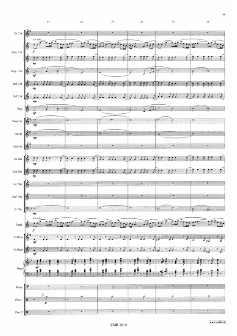 Polovtsian Dances Polovtsian Dances Brass Band scores gallery preview page 8