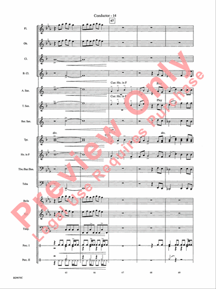 Engines of Resistance Concert Band scores gallery preview page 17