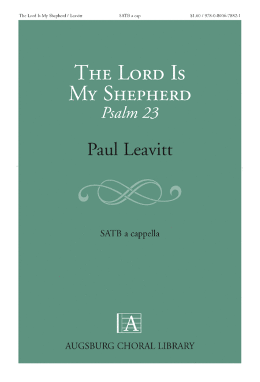 The Lord Is My Shepherd The Lord Is My Shepherd 4-Part scores gallery preview page 1