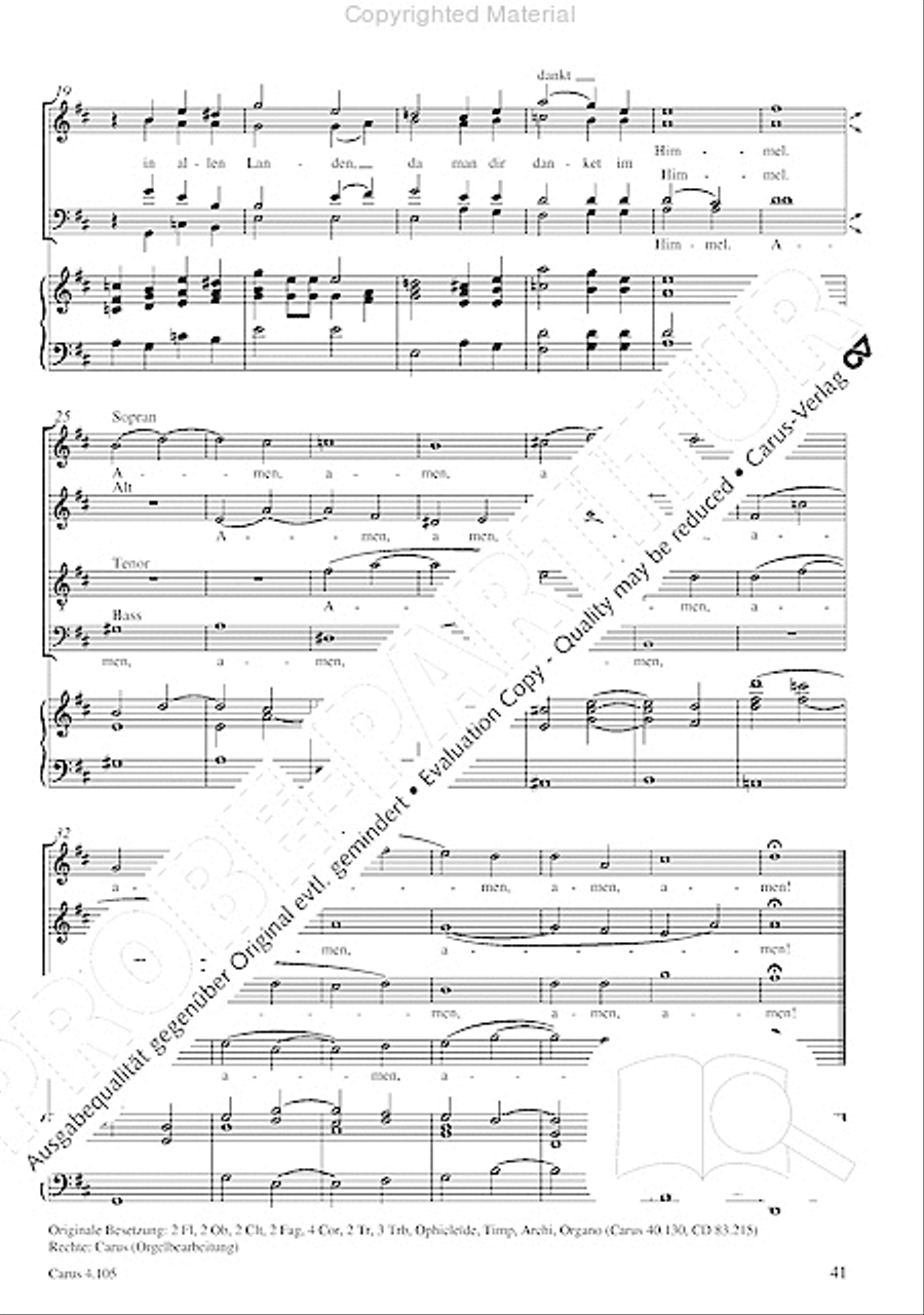 Choral collection Mendelssohn - editionchor Choir scores gallery preview page 42