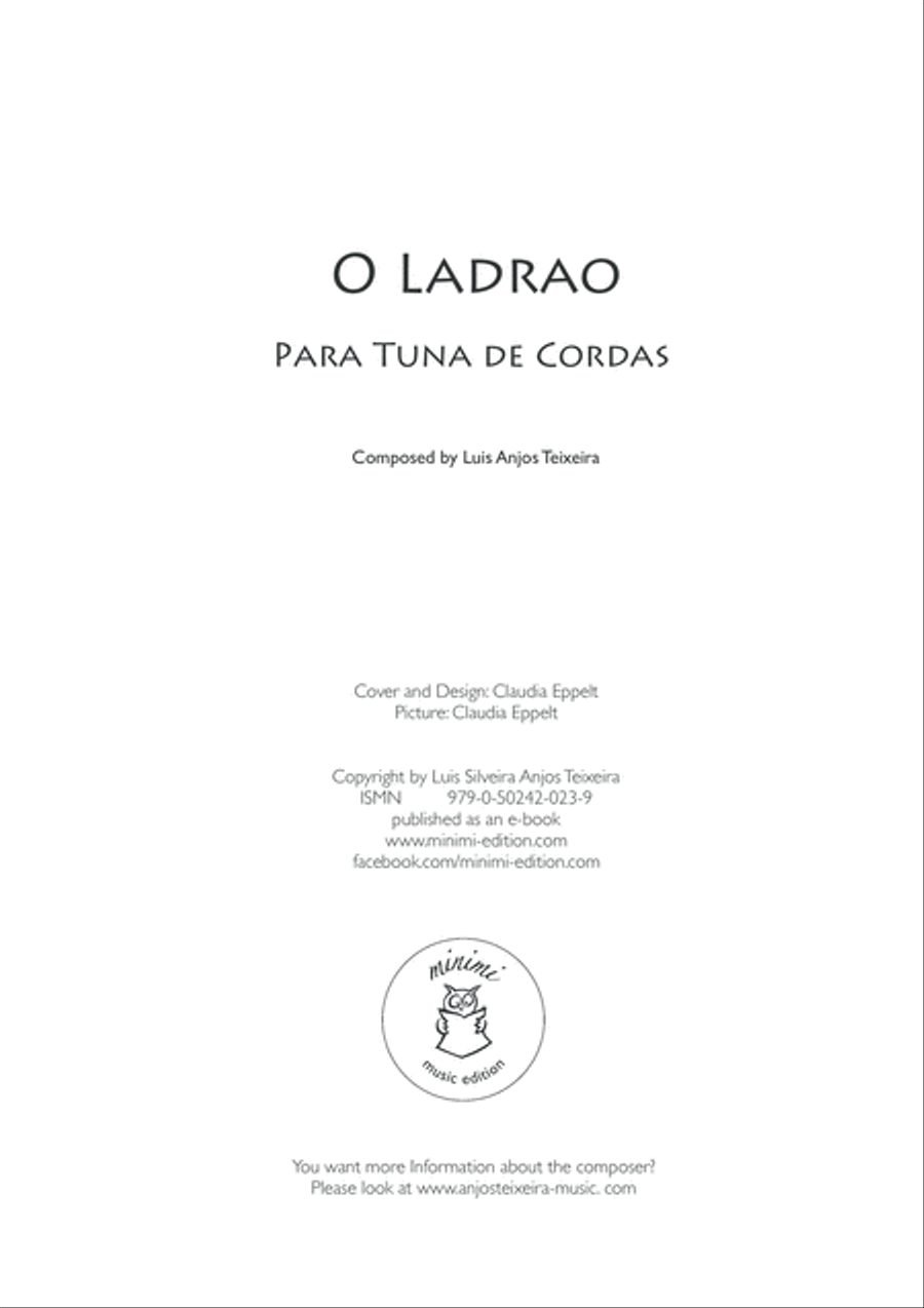 O Ladrão Small Ensemble scores gallery preview page 2