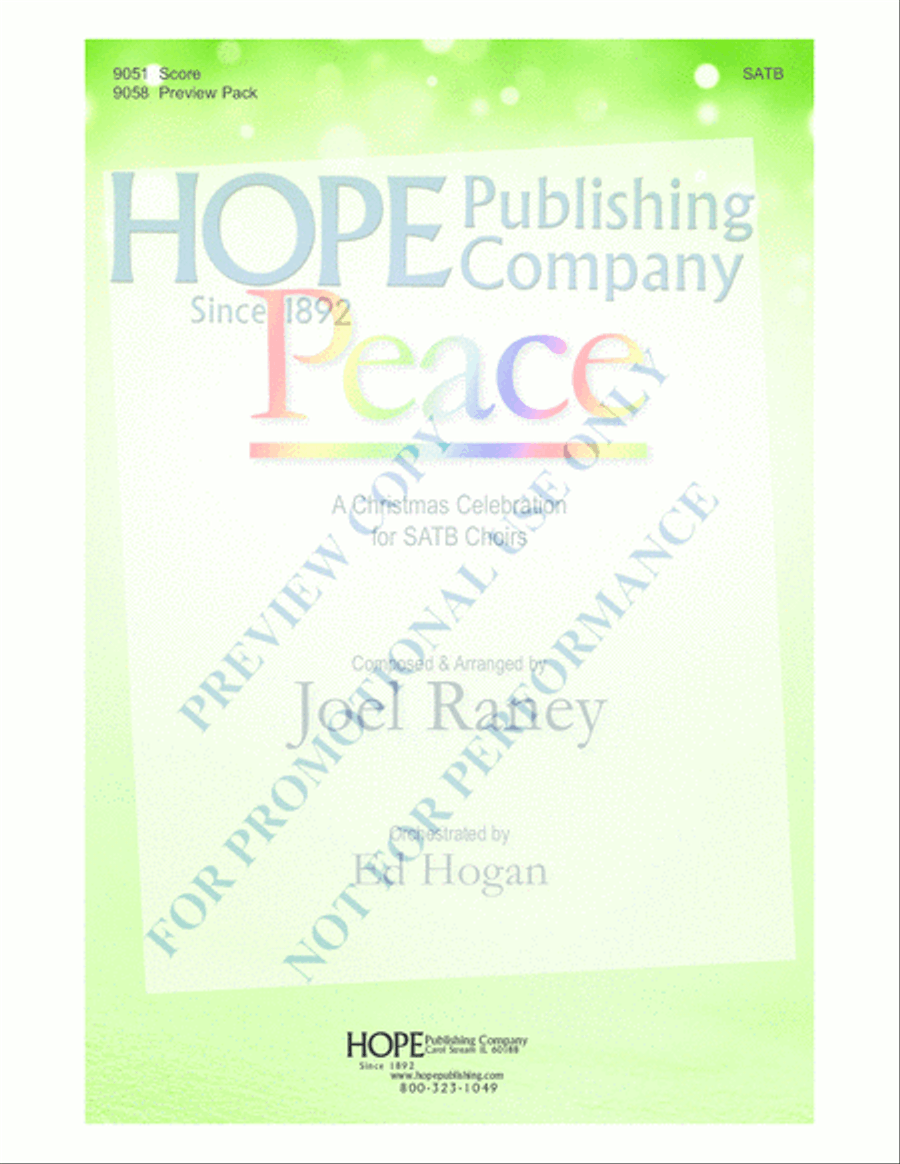 Peace 4-Part scores gallery preview page 2
