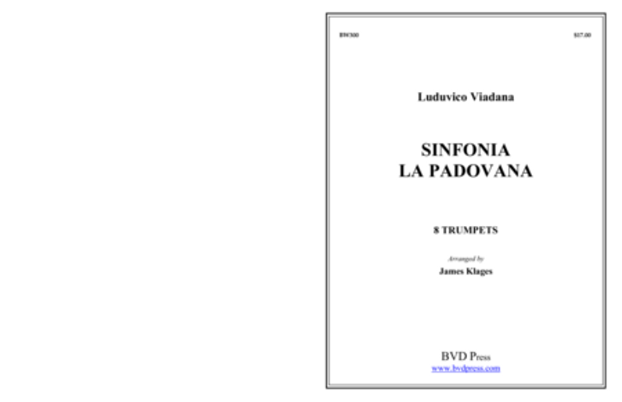 Sinfonia La Padovana Trumpet scores gallery preview page 1