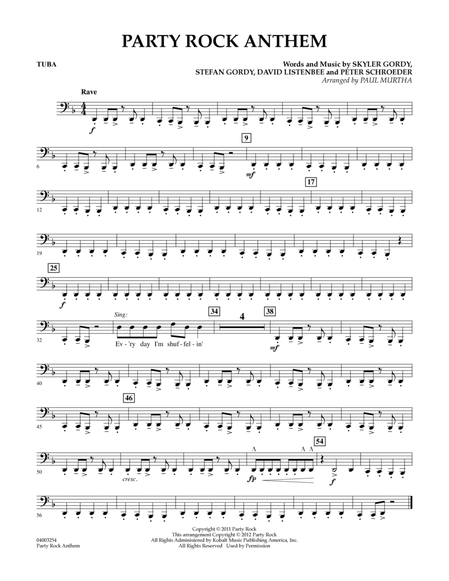 Party Rock Anthem - Tuba