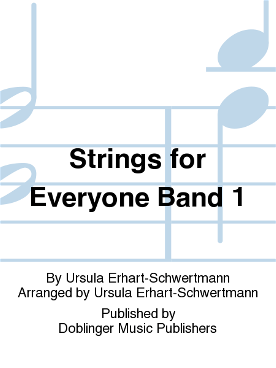 Strings for Everyone Band 1 School and Community scores gallery preview page 1