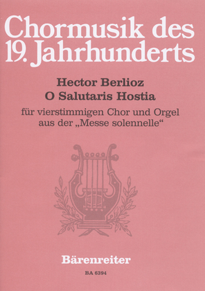 O Salutaris Hostia für vierstimmigen Chor und Orgel