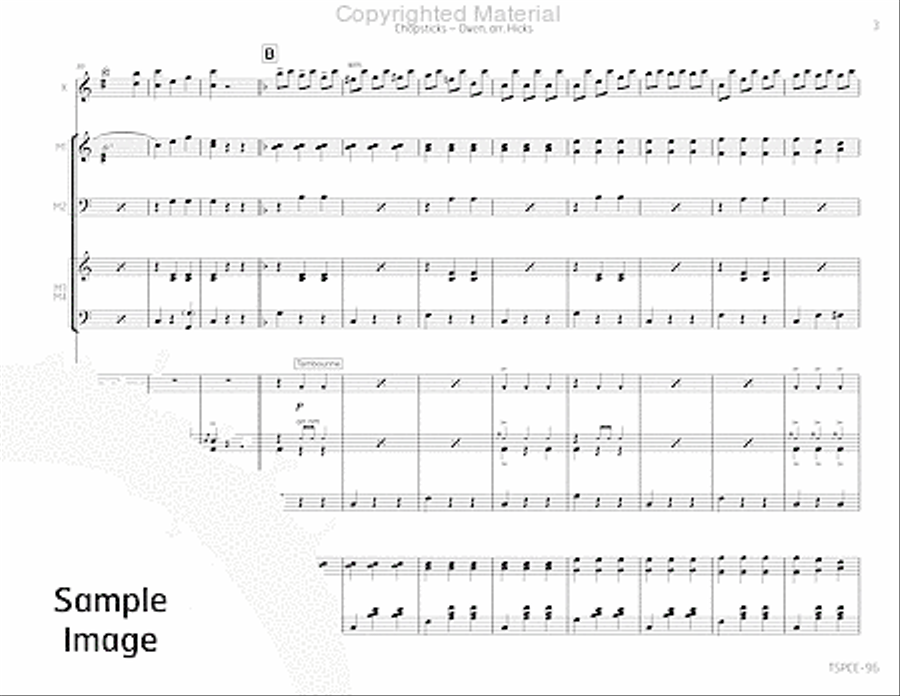 Chopsticks Percussion Ensemble scores gallery preview page 8