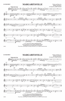 Margaritaville: 1st B-flat Trumpet