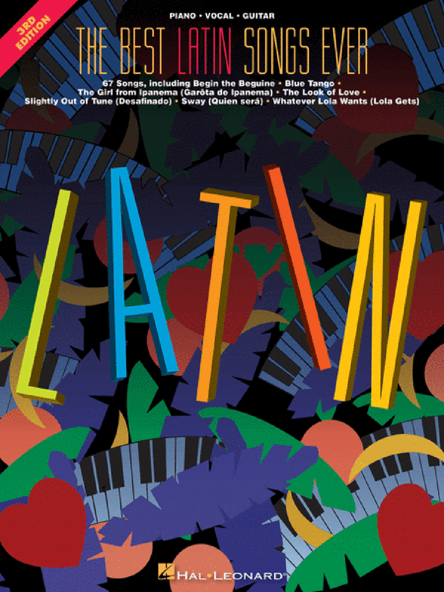 The Best Latin Songs Ever – 3rd Edition Piano, Vocal, Guitar scores gallery preview page 1