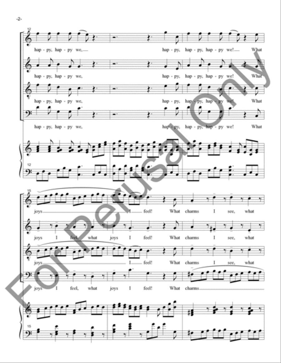 Opera Choruses, Set 1 Opera Choruses, Set 1 4-Part scores gallery preview page 3