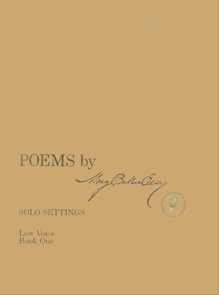 Poems by Mary Baker Eddy Poems by Mary Baker Eddy Choir scores gallery preview page 1