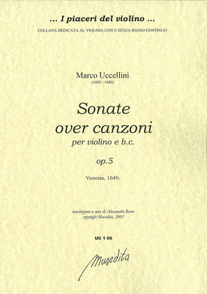 Sonate over Canzoni op.5 (Venezia, 1649)