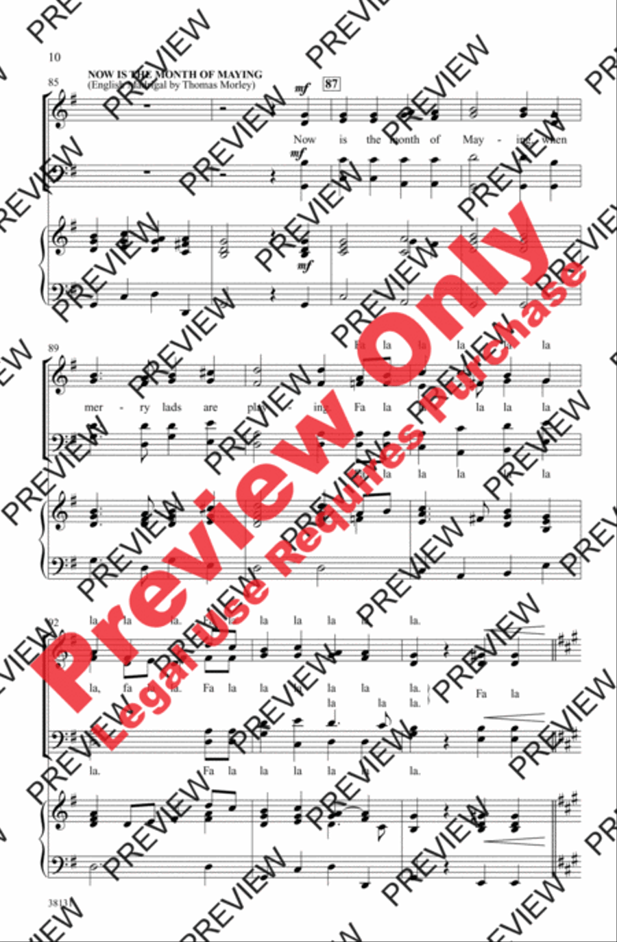 Give Me a Choral Medley! 4-Part scores gallery preview page 10
