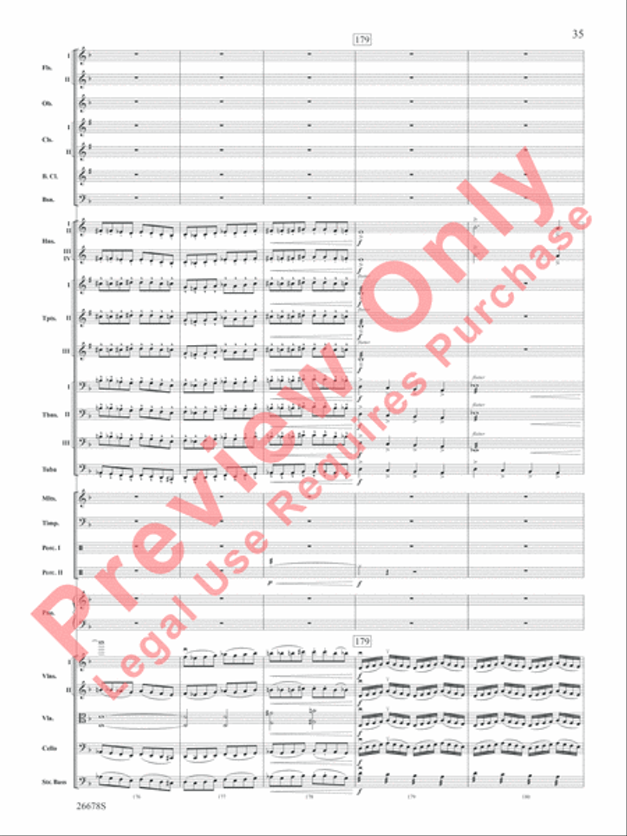 Suite from Video Games Live Full Orchestra scores gallery preview page 36
