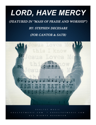 Book cover for Lord, Have Mercy (from "Mass of Praise and Worship") (SATB)