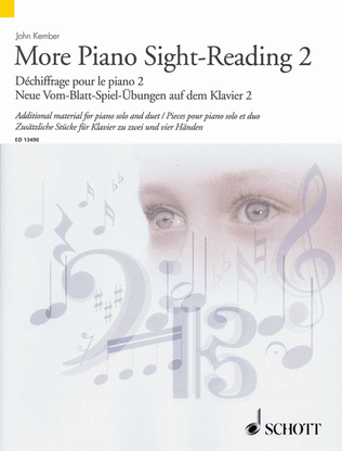 Book cover for More Piano Sight-Reading 2
