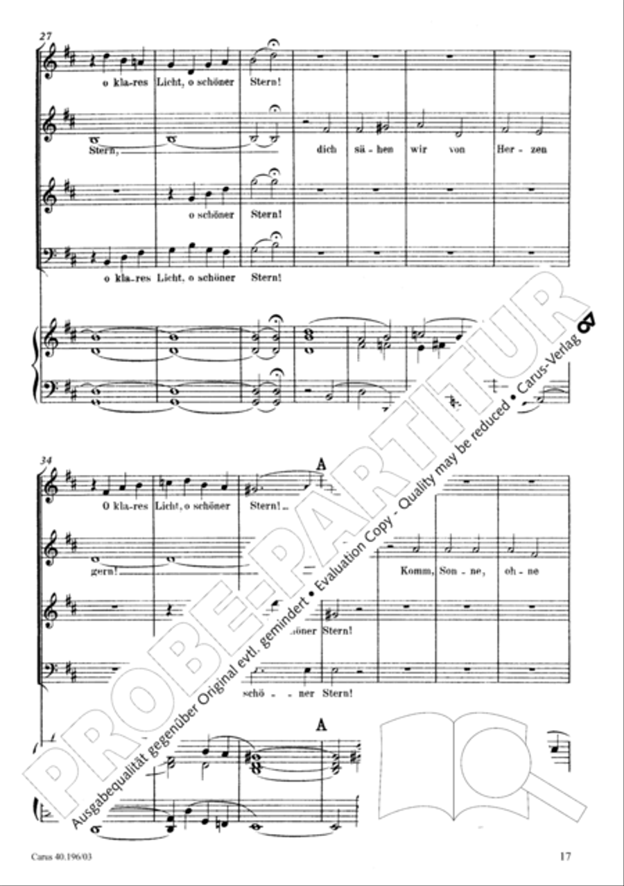 Die Geburt Christi SSA scores gallery preview page 18