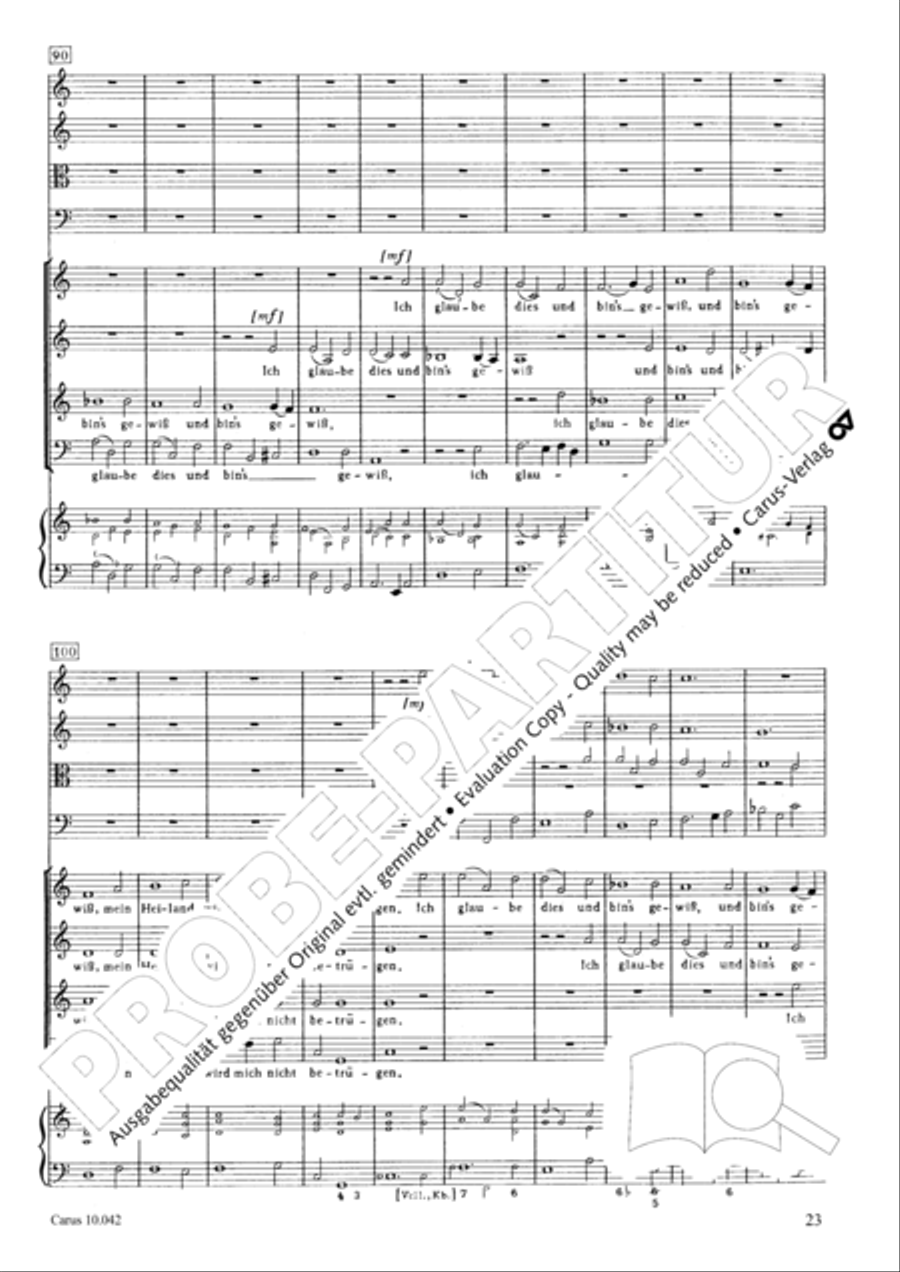 Mein Freund ist mein 4-Part scores gallery preview page 24