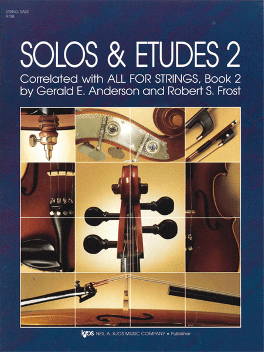 Solos And Etudes, Book 2 - Strg Bass Orchestra scores gallery preview page 1
