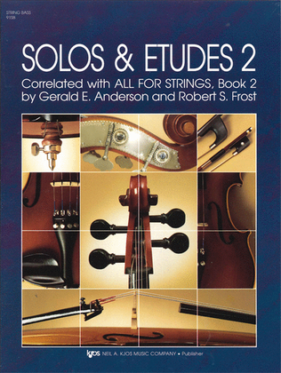 Book cover for Solos And Etudes, Book 2 - Strg Bass