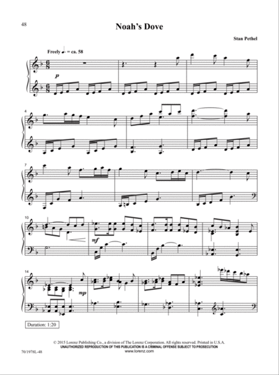 The Church Pianist's Library, Vol. 18 Piano Solo scores gallery preview page 17