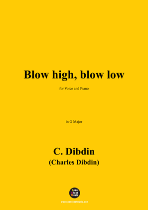 C. Dibdin-Blow high,blow low,in G Major