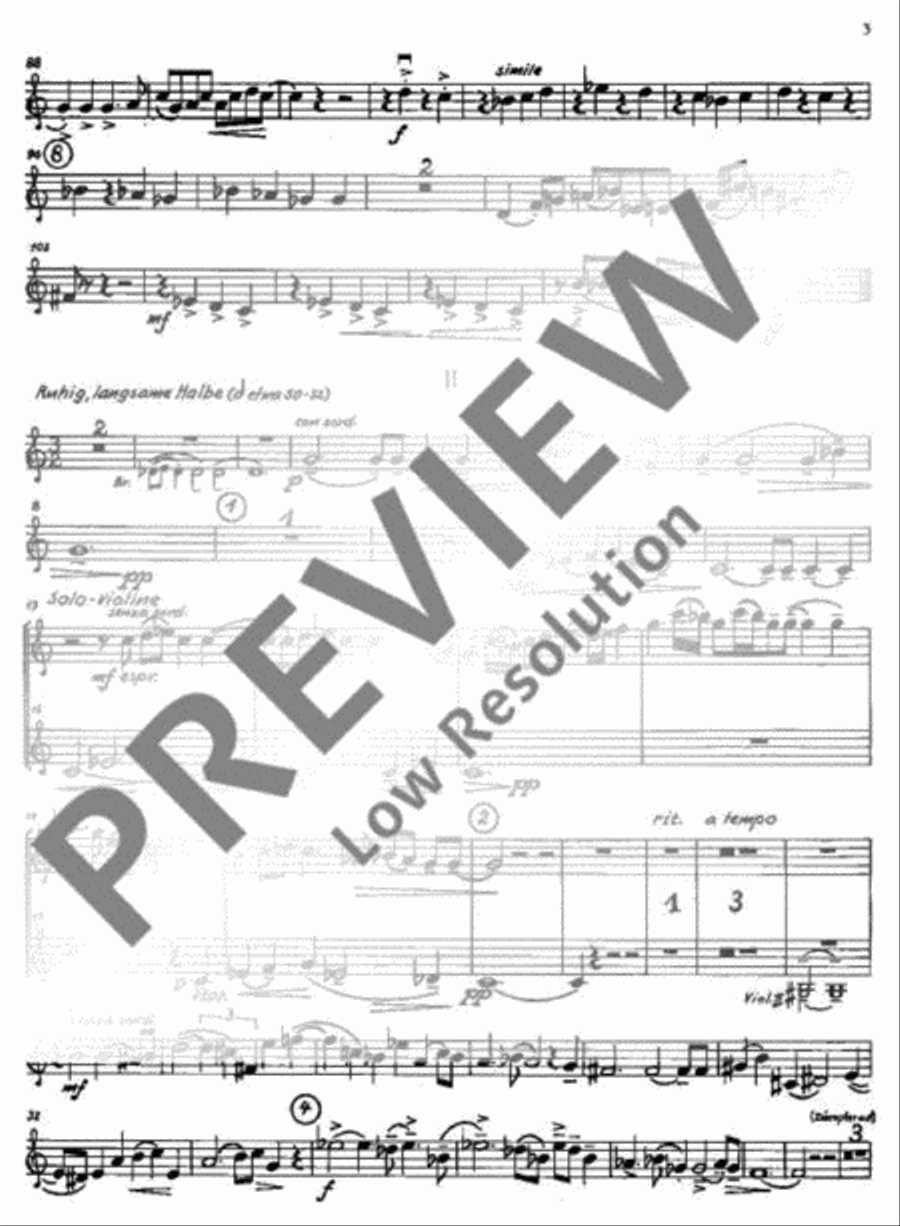 Concertino Concertino Violin scores gallery preview page 3