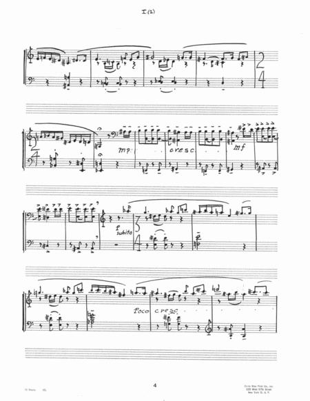 [Gideon] Fortunato (Piano Reduction)