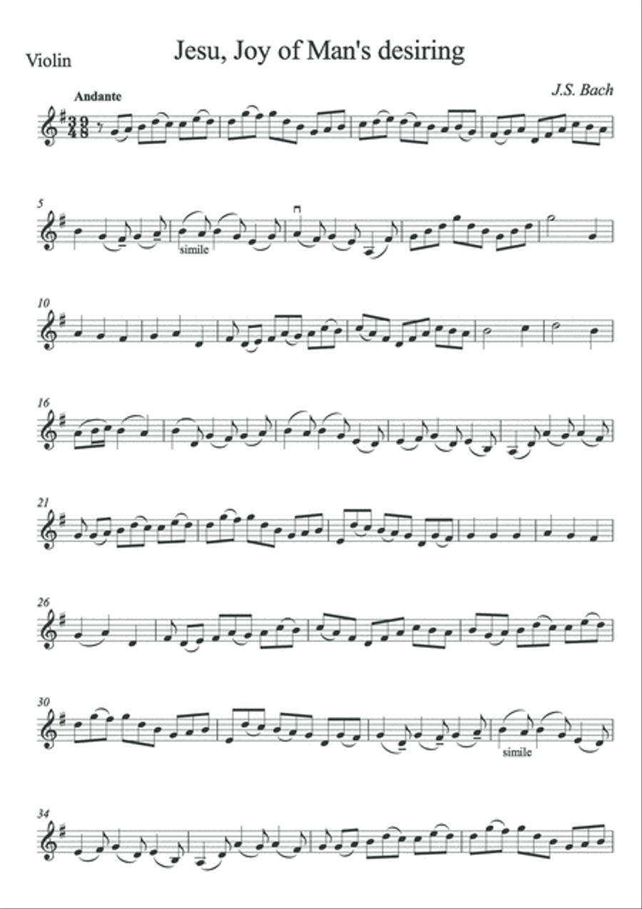 Classical Masterpieces for string trio String Trio scores gallery preview page 6