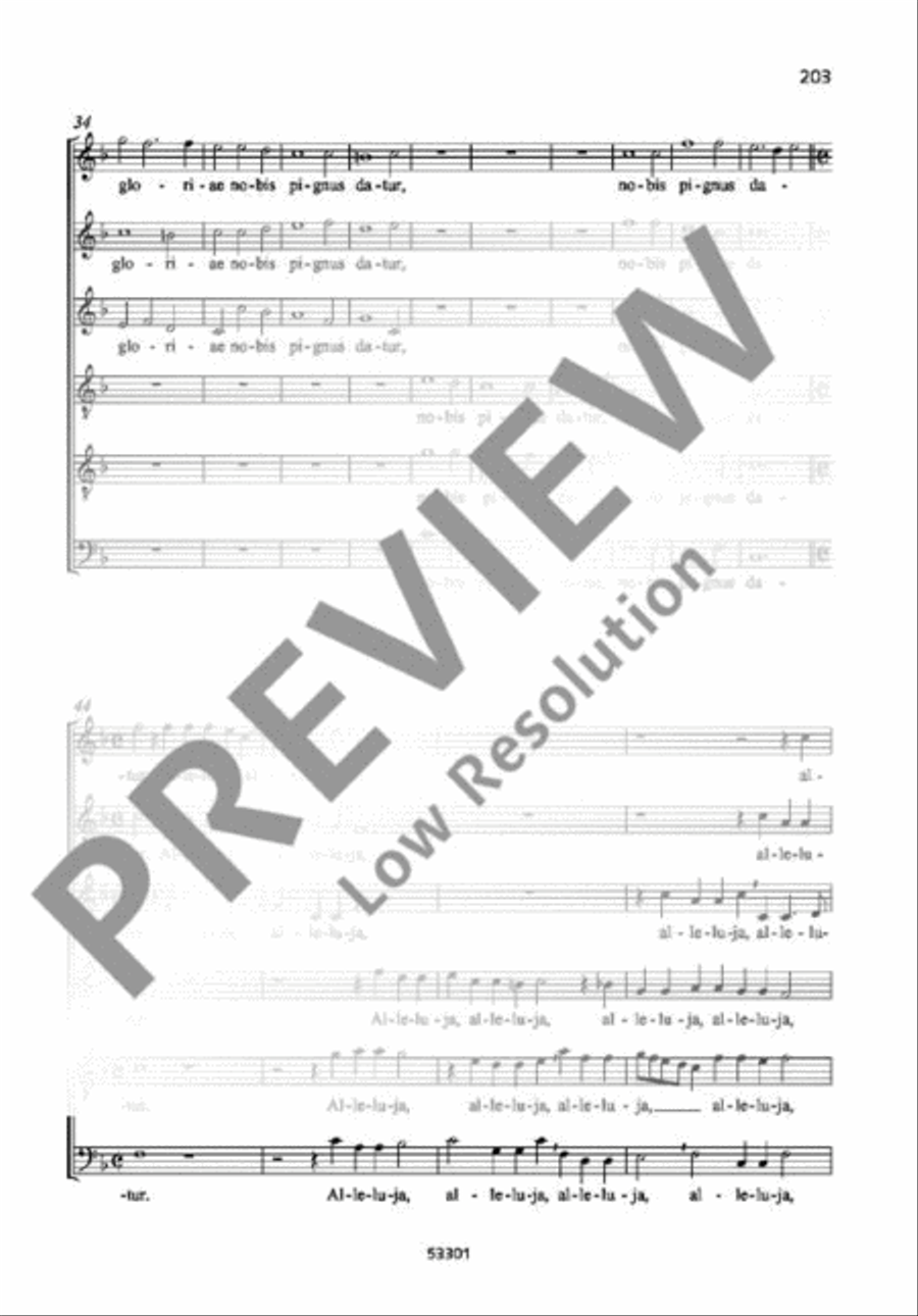 O sacrum convivium Mixed Choir scores gallery preview page 5