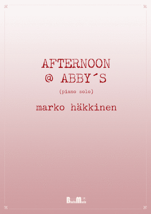 Afternoon @ Abby´s