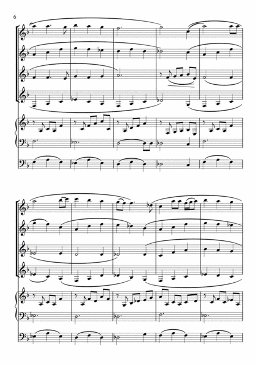 Three Times A Lady Set of Parts scores gallery preview page 8