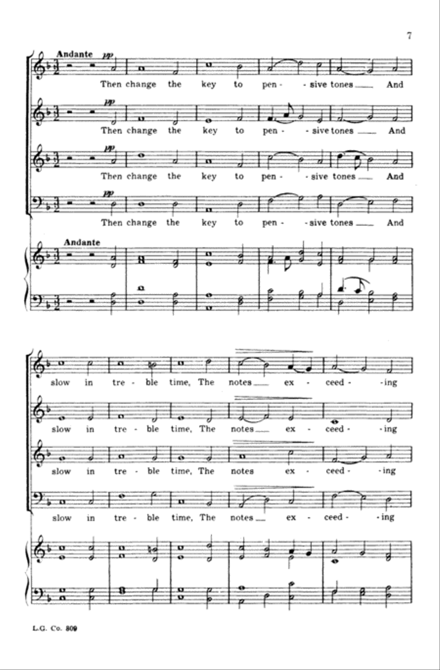 Modern Music Choir scores gallery preview page 6