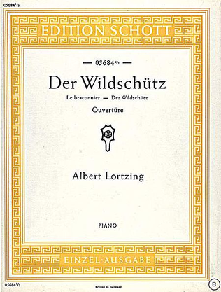 Book cover for Der Wildschutz Overture