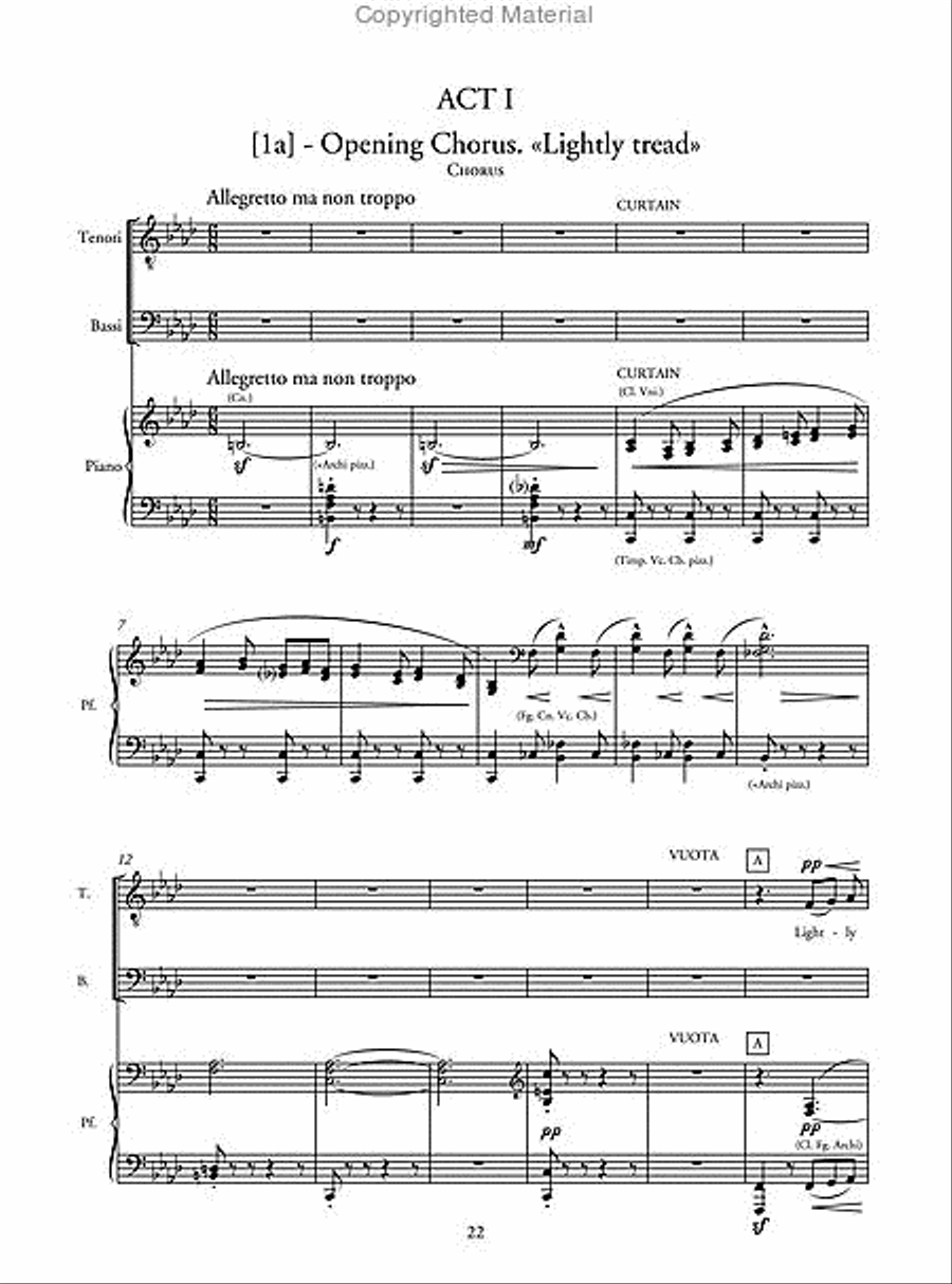 The Magic Opal (reducció per a veus i piano) 4-Part scores gallery preview page 2