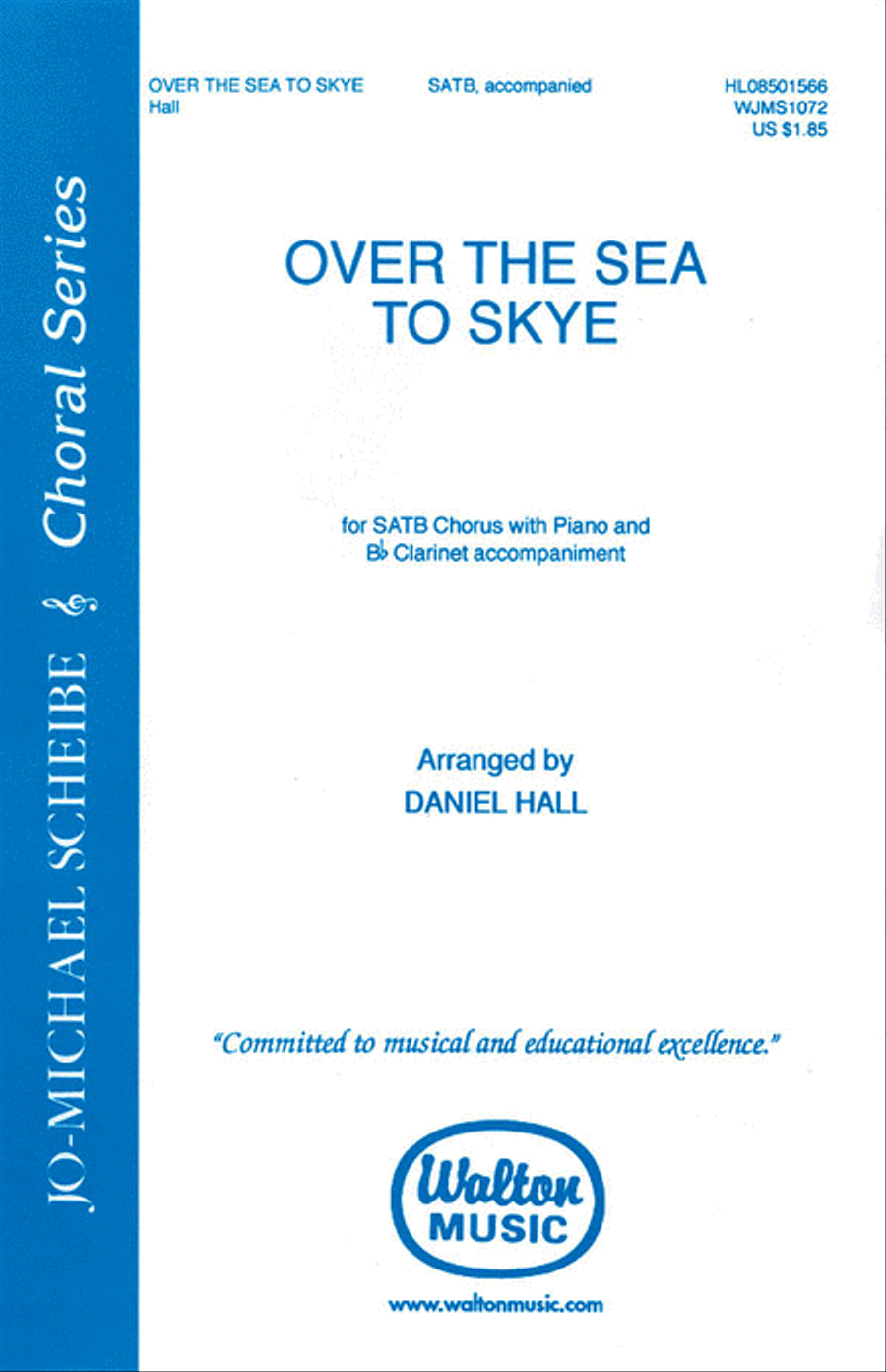 Over the Sea to Skye 4-Part scores gallery preview page 1