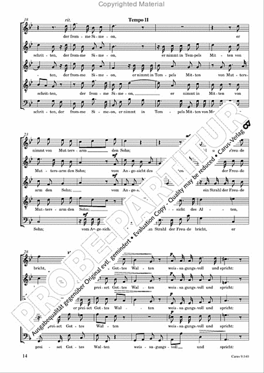 Cornelius / Gottwald: Three Christmas Songs Score scores gallery preview page 15