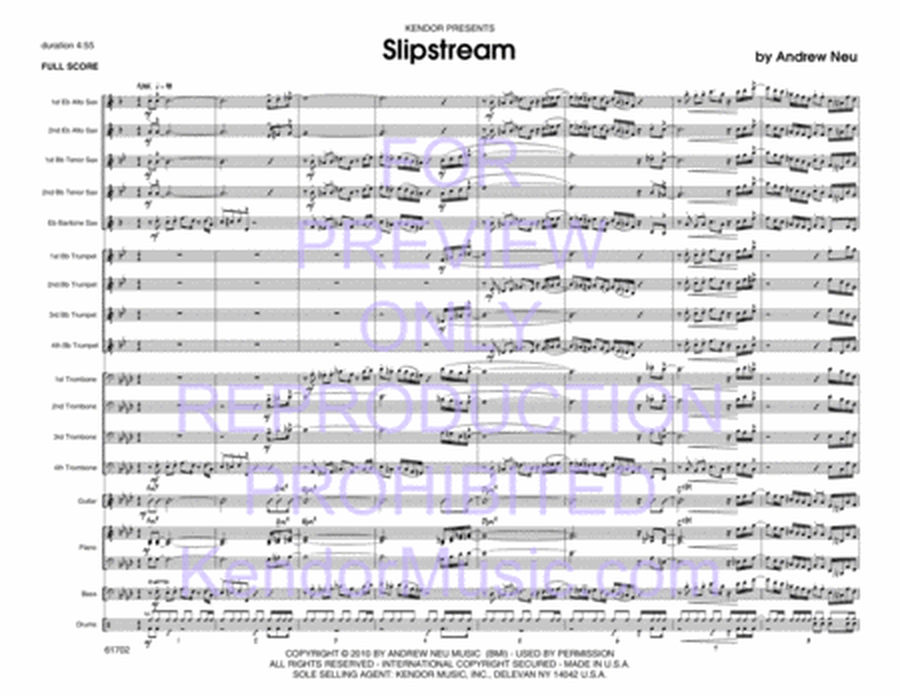 Slipstream (Full Score)