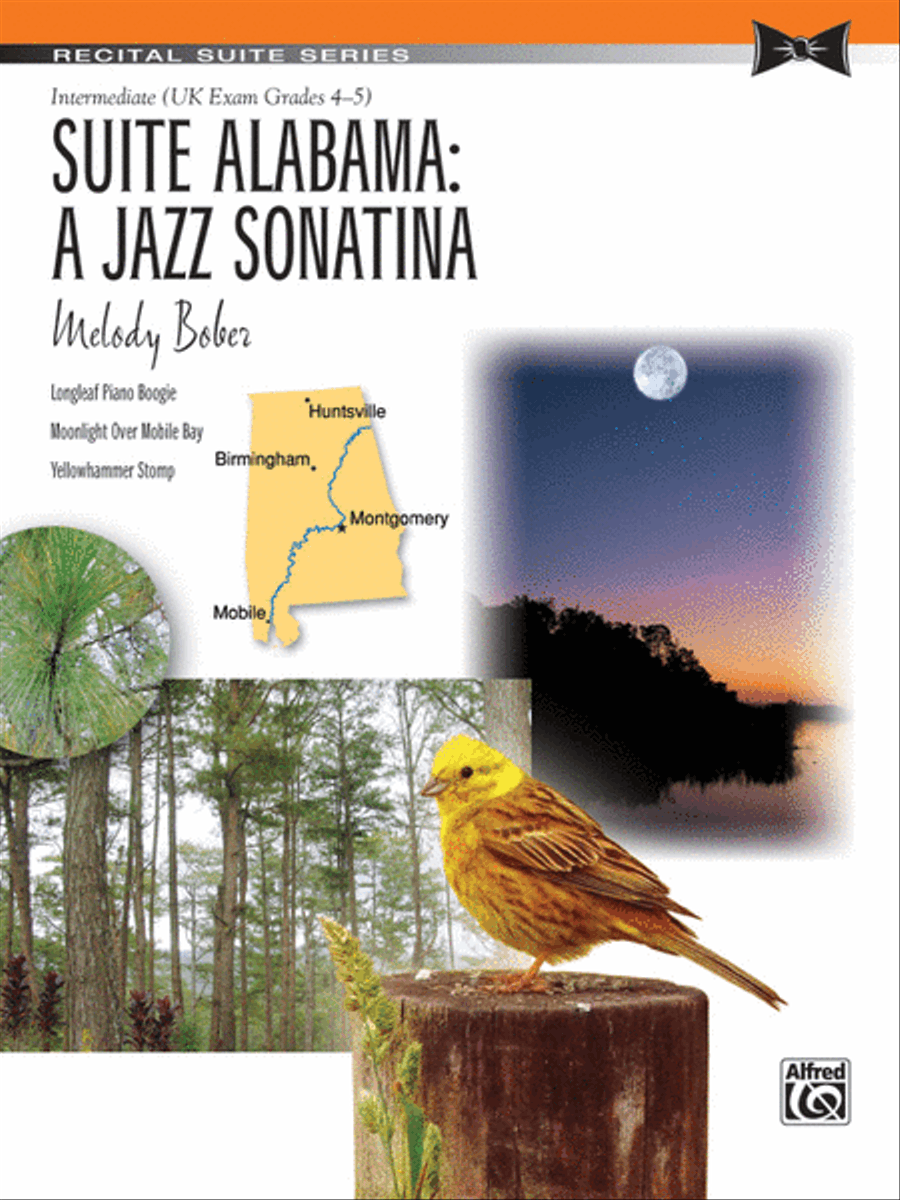 Suite Alabama: A Jazz Sonatina Piano Solo scores gallery preview page 1