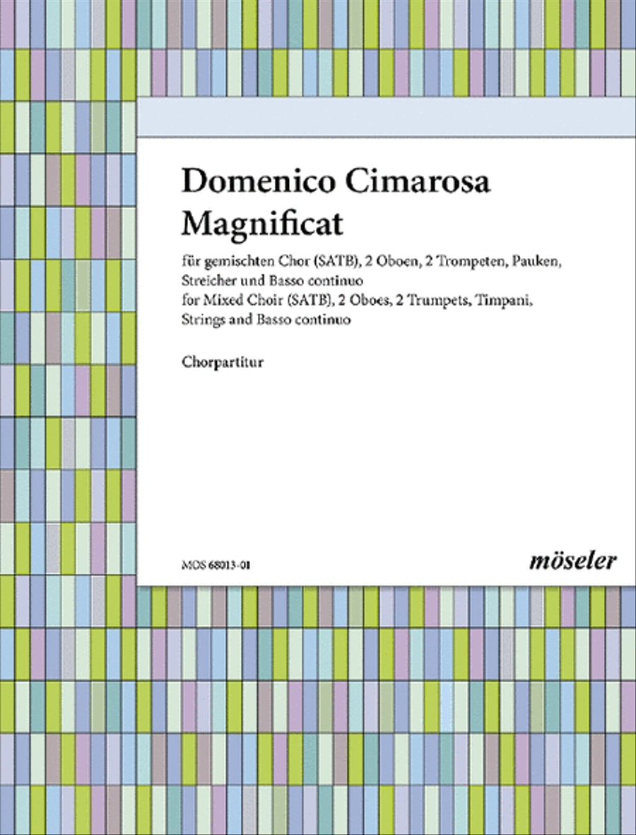 Magnificat 4-Part scores gallery preview page 1