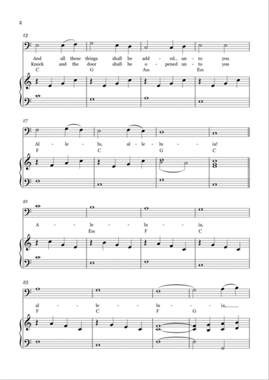 Seek Ye First Chamber Music scores gallery preview page 2