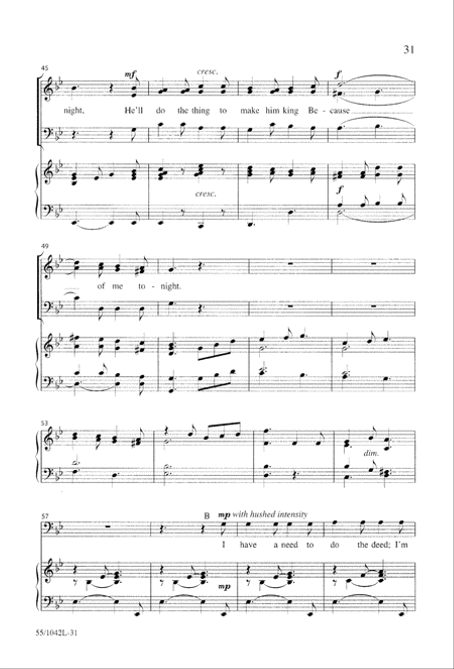 No Greater Love 3-Part scores gallery preview page 33