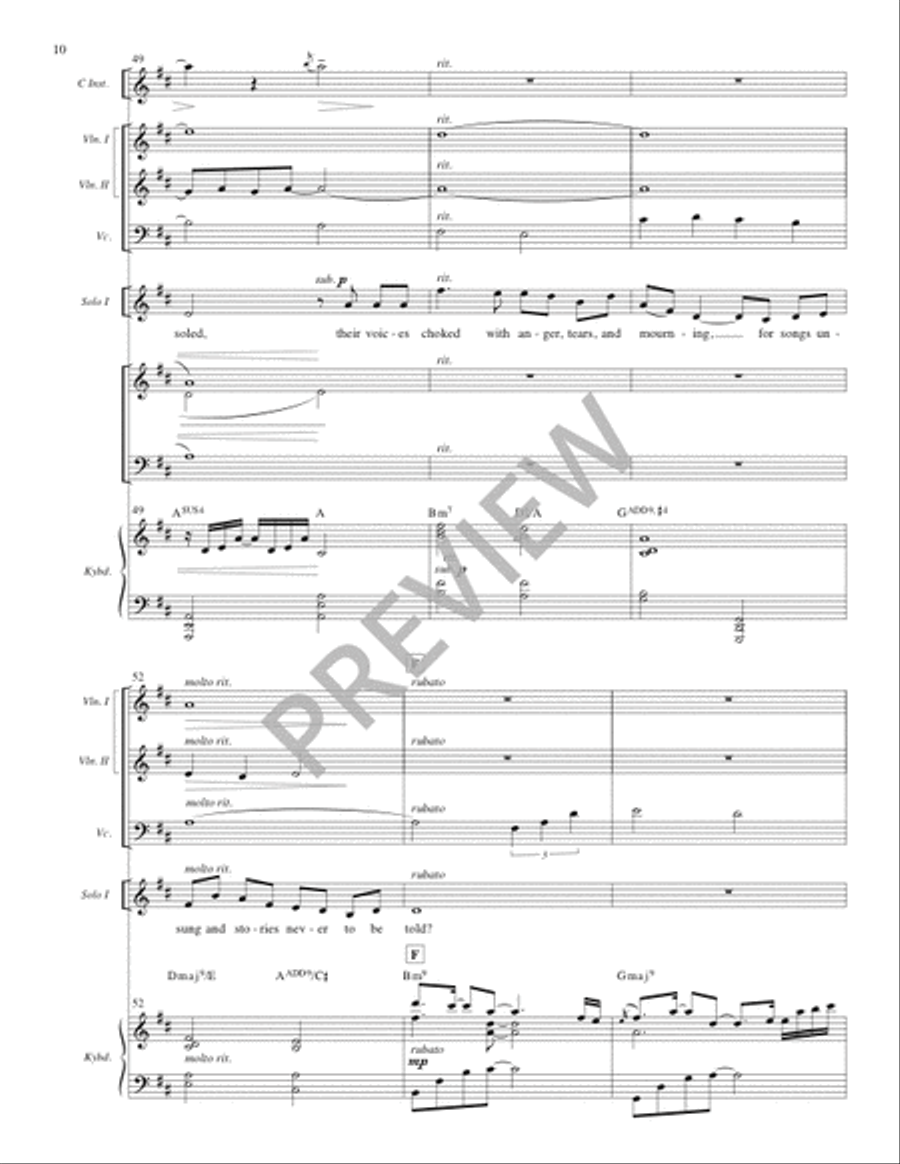 A Weary Couple - Full Score Cello scores gallery preview page 11