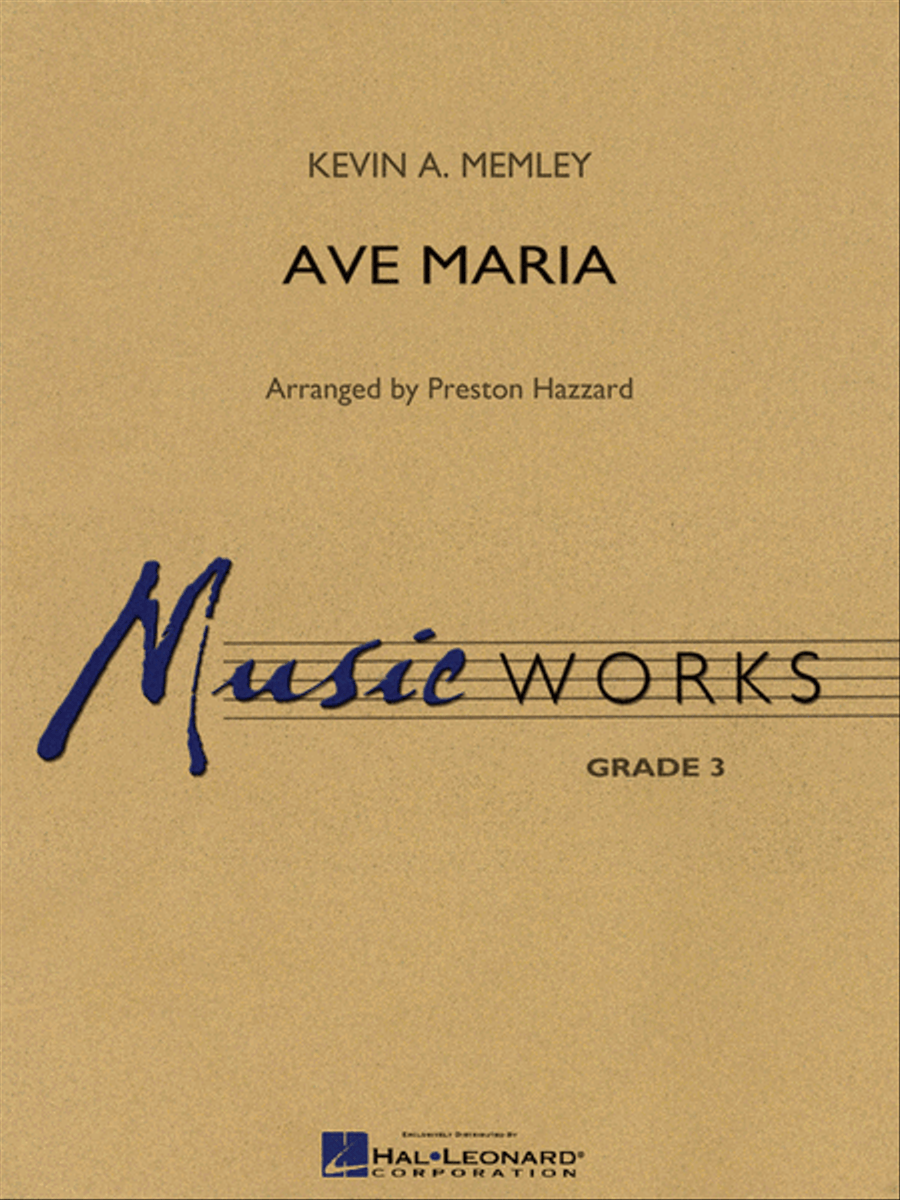 Ave Maria Ave Maria Concert Band scores gallery preview page 1