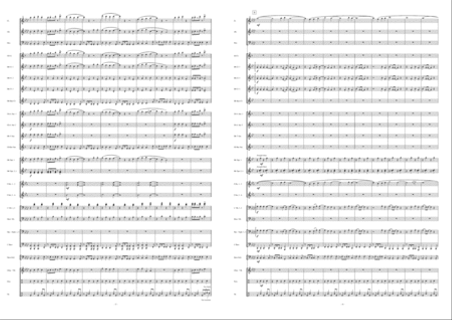 The 80's Charts Medley Fanfare Band scores gallery preview page 3