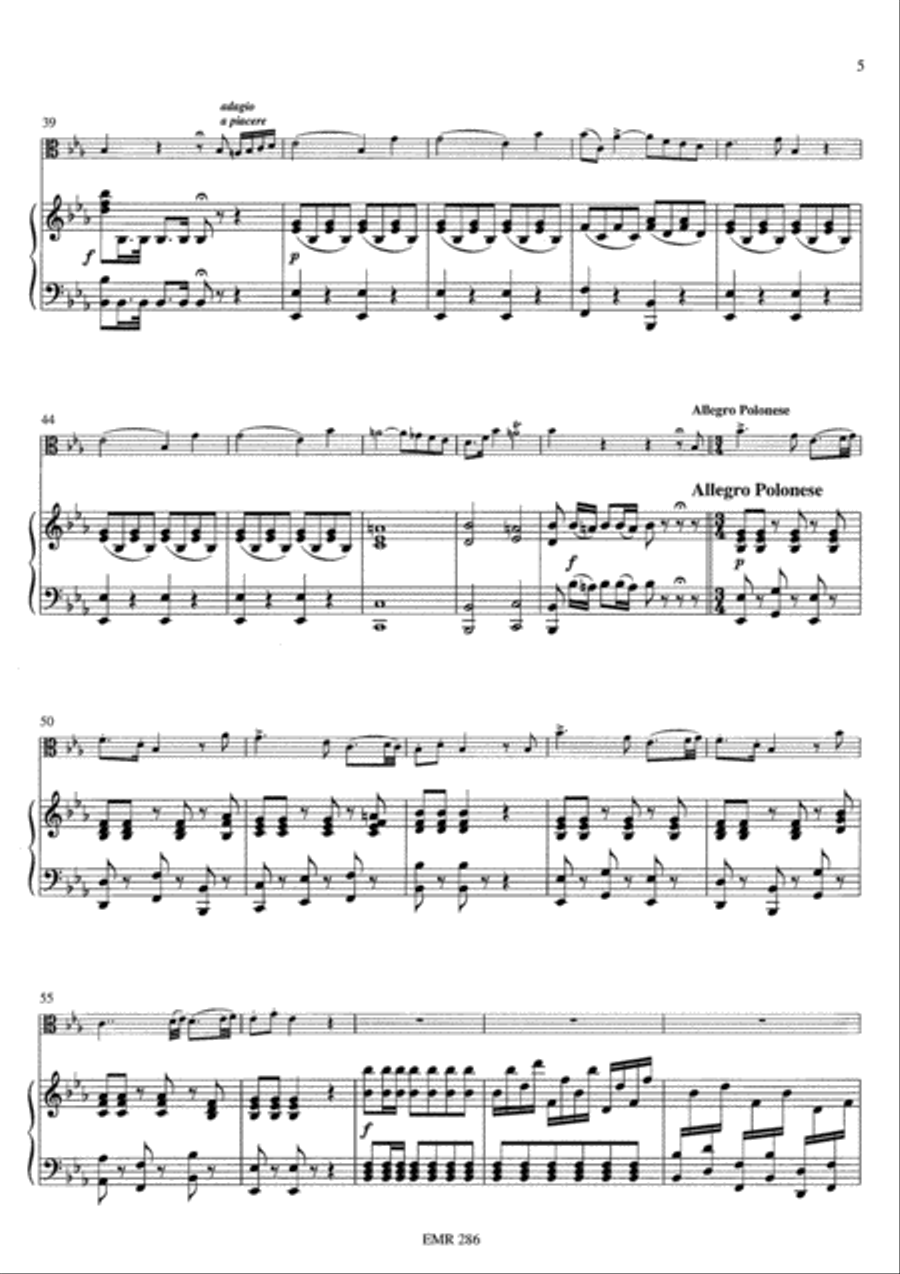 Concerto in Eb Major Piano Accompaniment scores gallery preview page 6