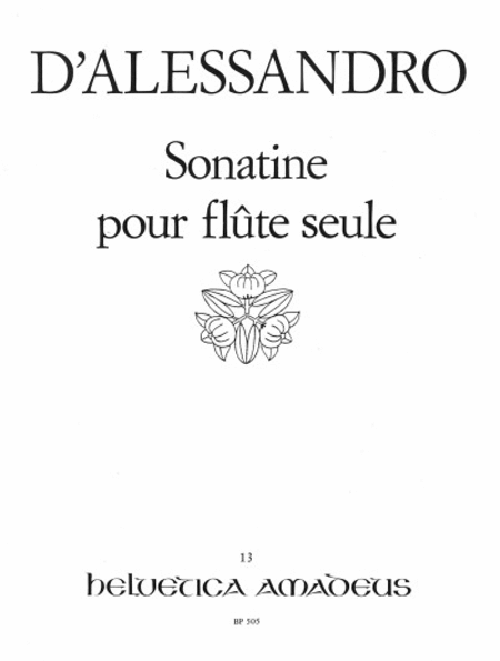 Sonatina for flute op. 19