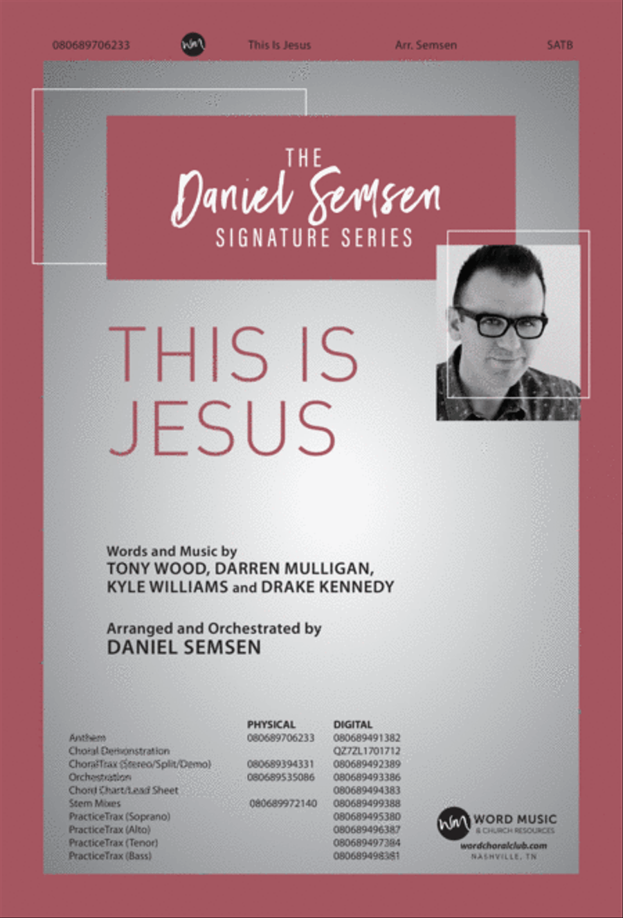 This Is Jesus - Anthem 4-Part scores gallery preview page 2